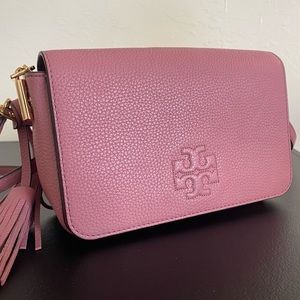 🌷Tory Burch Pink Leather Crossbody